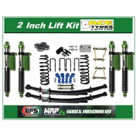 EFS Suspension Kit Toyota Landcruiser 78-79 series V8 50mm MRP 2.5 Kit