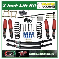 EFS Suspension Kit Toyota L/Cruiser 79-78 Series V8 XTR Big Bore 3" lift