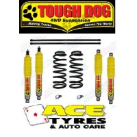 Tough Dog Suspension Kit Toyota L/cruiser 100 Series 25mm lift 41mm Foam Cell Tough Dog Suspension Kit Toyota L/cruiser 100 Series 25mm lift 41mm Foam Cell