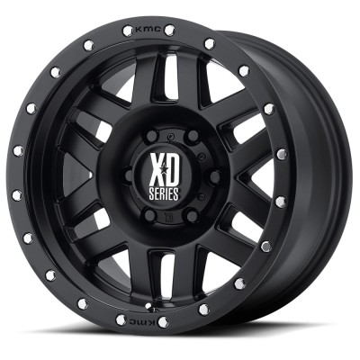 XD 128 Black 16x8 5x114.3 0 offset