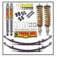 Tough Dog Suspension Kit Ford Ranger PX 1&2 40mm Adjustable Tough Dog Suspension Kit Ford Ranger PX 1&2 40mm Adjustable