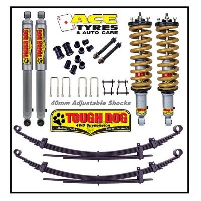 Tough Dog Suspension Kit Isuzu D-Max 7/2012 on 40mm Adjustable kit