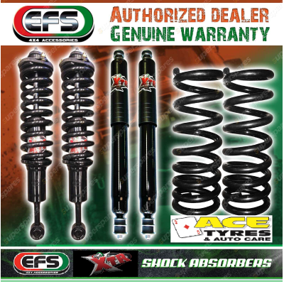 EFS Suspension Kit Isuzu MU-X Wagon 2013 on EFS XTR 45mm EFS Suspension Kit Isuzu MU-X Wagon 2013 on EFS XTR 45mm