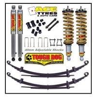 Tough Dog Suspension Kit Ford Ranger Next Gen7/2020 0n 40mm Adjustable shocks