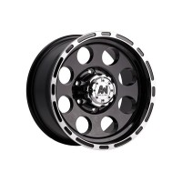 Allied Thunder Black 16x8 5x150 -20 offset