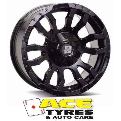 Diesel Florida Black 17X9 6X139 +25