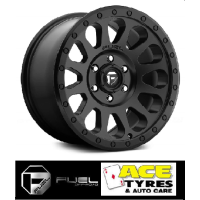 FUEL VECTOR 17X8.5 6X139 +7 may require extra wheel caps $30