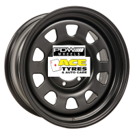 Sunraysia  Rims 17X8 6X139 +10 Black D hole