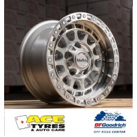ROH Assault Machined 16x9 5x150 -12 offset Toyota L/Cruiser 105/78/79/76 Series ROH Assault Machined 16x9 5x150 -12 offset Toyota L/Cruiser 105/78/79/76 Series