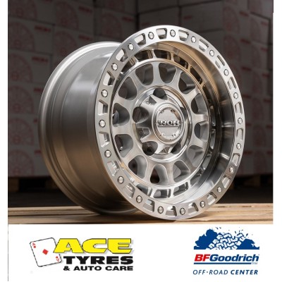ROH Assault Machined 16x9 5x150 -12 offset Toyota L/Cruiser 105/78/79/76 Series