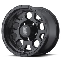 XD 122 Black 16x8 5x114.3 0 offset